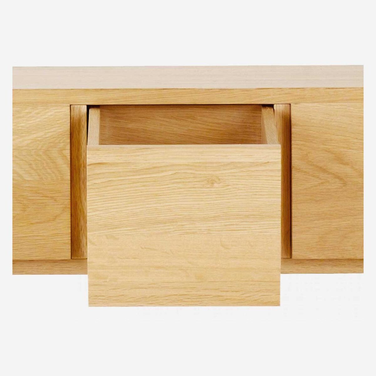 HANITA Τραπεζάκι σαλονιού με 6 συρτάρια από δρυ - Φυσικό - Σχεδιασμός: Bethan Gray - Image 3