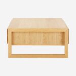 HANITA Τραπεζάκι σαλονιού με 6 συρτάρια από δρυ - Φυσικό - Σχεδιασμός: Bethan Gray - Image 8