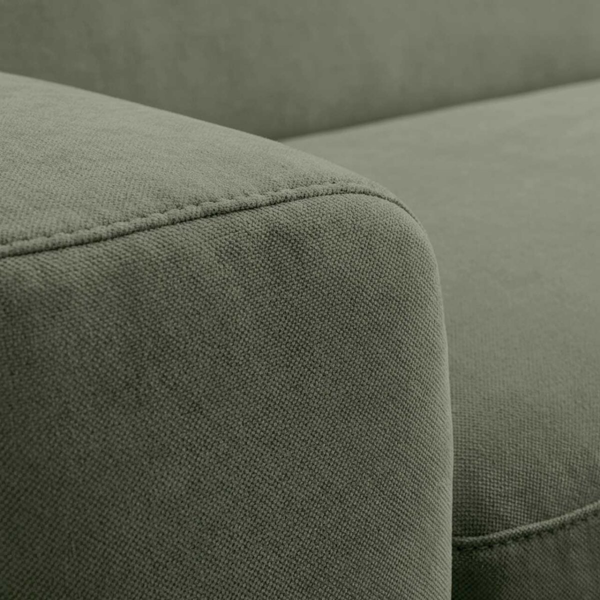 FARO Καναπές-κρεβάτι 3 θέσεων - Κρεβάτι 160 cm - Στρώμα 16 cm - Ύφασμα Atrani Πράσινο έλατο - Image 2