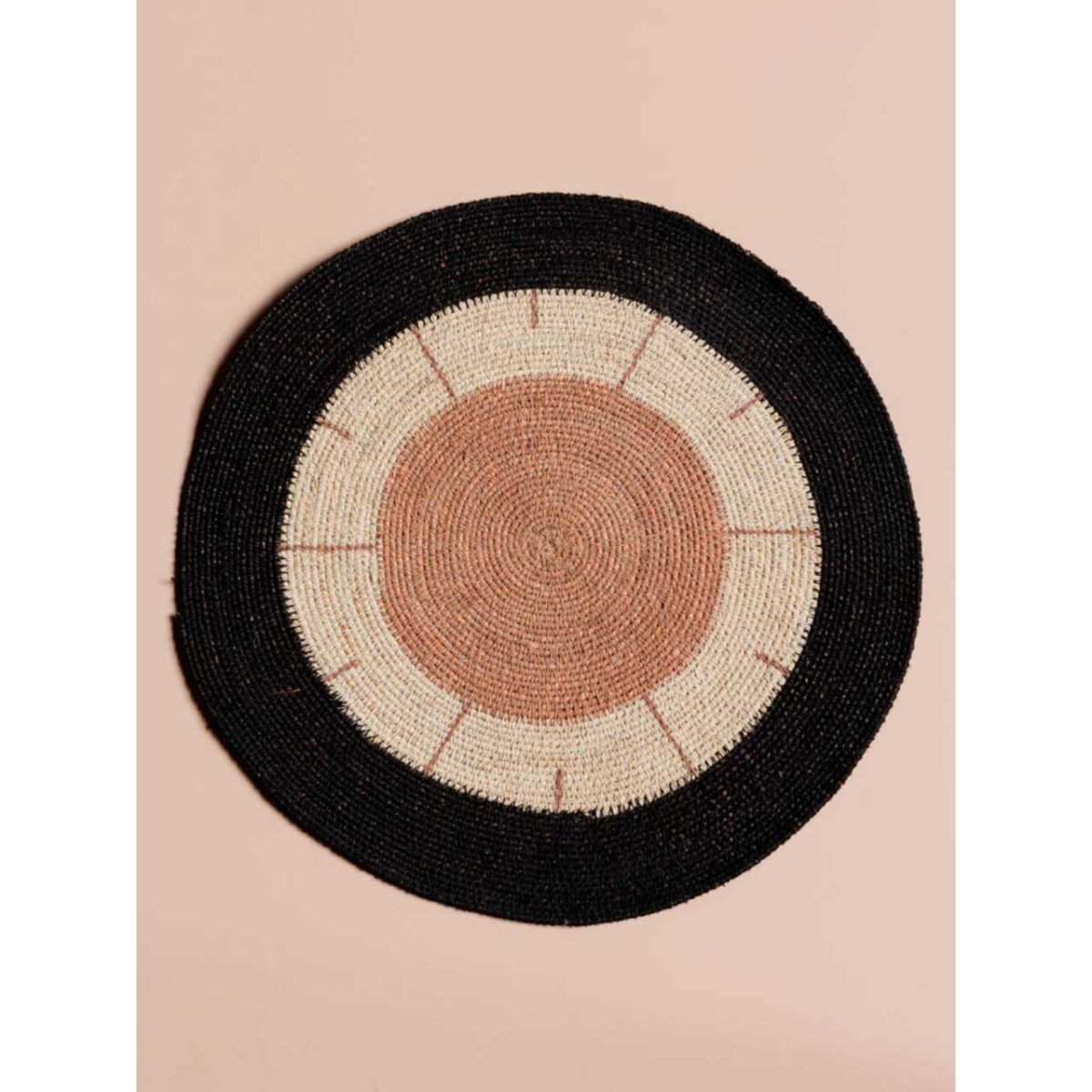 TERRACOTTA SUN έθνικ στρογγυλό σουπλά 38cm - Image 2