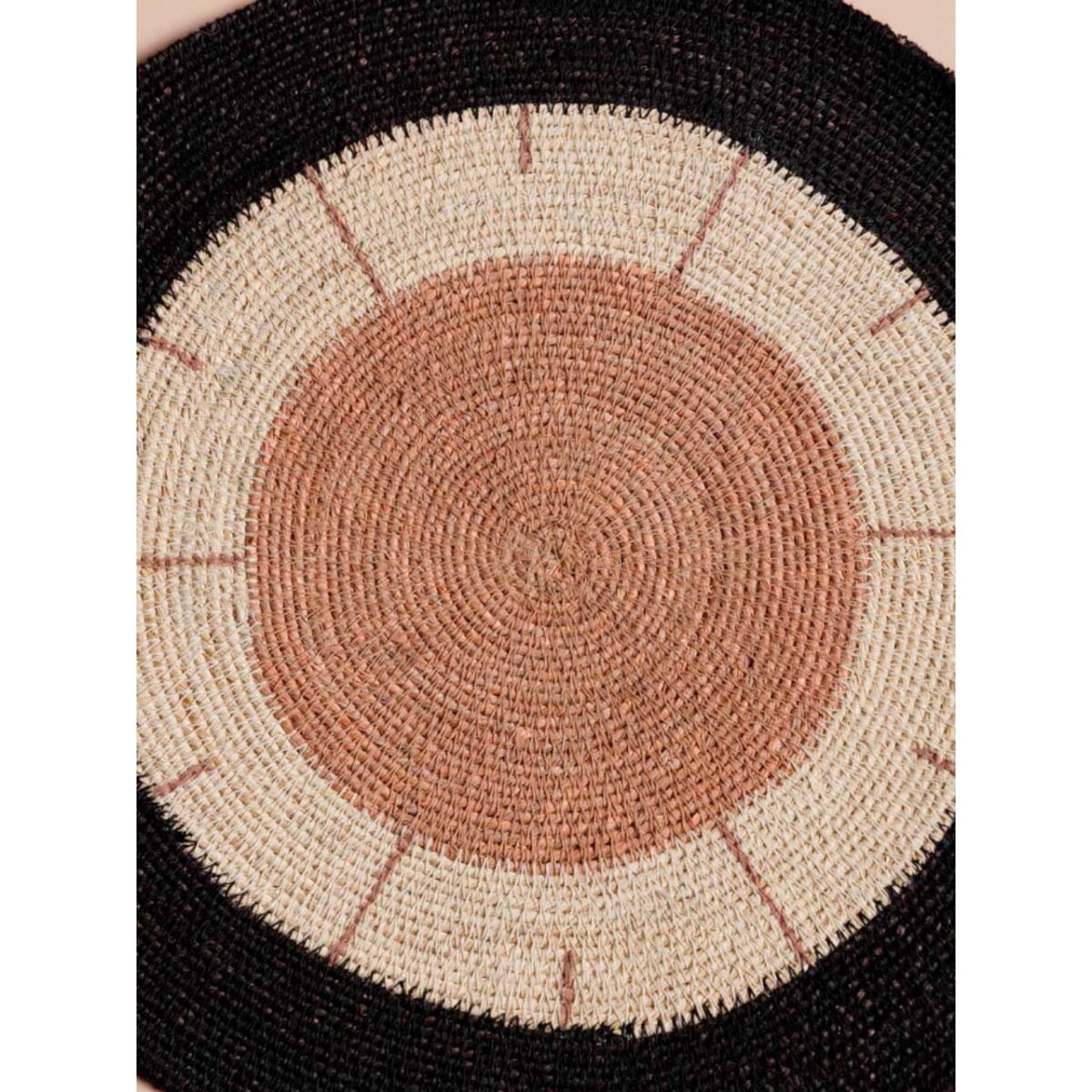 TERRACOTTA SUN έθνικ στρογγυλό σουπλά 38cm - Image 3