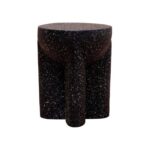 BASALTE Βοηθητικό τραπέζι εξωτερικού χώρου μαύρο από MGO H46 D38