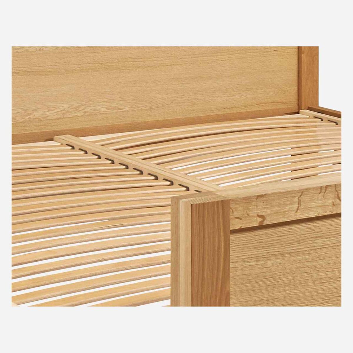 HANITA Κρεβάτι 180 x 200 εκ. από μασίφ δρυ - Φυσικό - Σχεδιασμός: Bethan Gray - Image 4