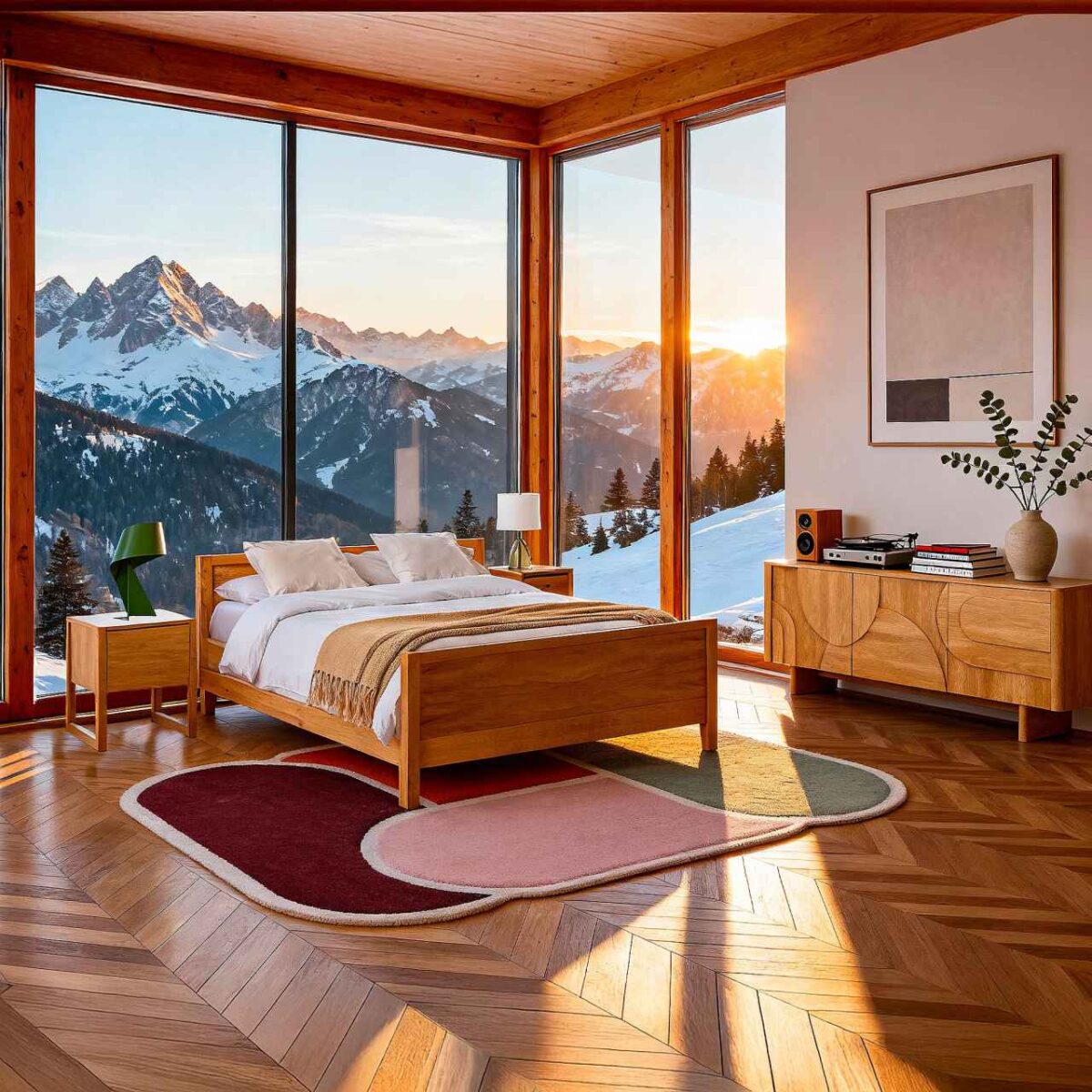 HANITA Κρεβάτι 180 x 200 εκ. από μασίφ δρυ - Φυσικό - Σχεδιασμός: Bethan Gray - Image 6