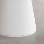 SIBARI Στρογγυλό τραπέζι με ματ φινίρισμα - Λευκό - Image 4