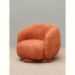 MOERAK περιστρεφόμενη πολυθρόνα terracotta - Image 2