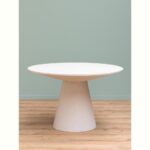 ALBA Στρογγυλό τραπέζι φαγητού MDF 120*76 - Image 2