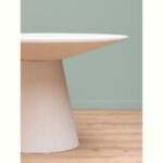 ALBA Στρογγυλό τραπέζι φαγητού MDF 120*76 - Image 3