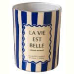 LA VIE EST BELLE κερί αρωματικό σε ποτήρι από γυαλί