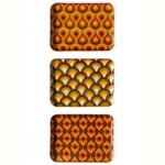 GROOVY σετ 3 δίσκοι μεταλλικοί 20*15