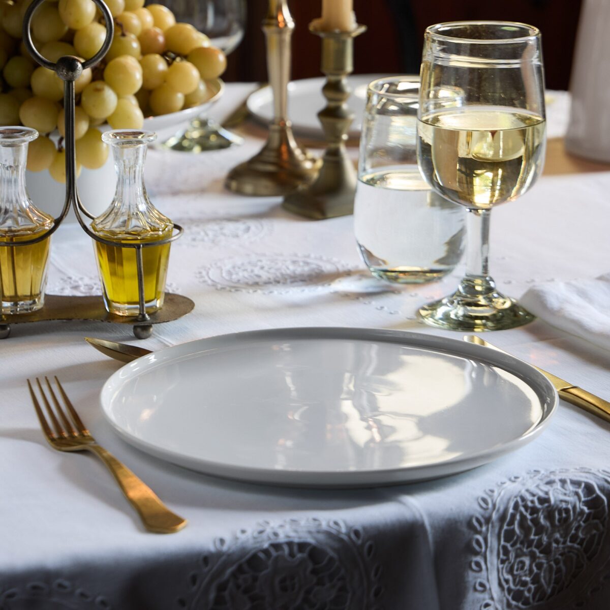 RESONANCE πιάτο φαγητού 27cm πορσελάνη λευκό - Image 2