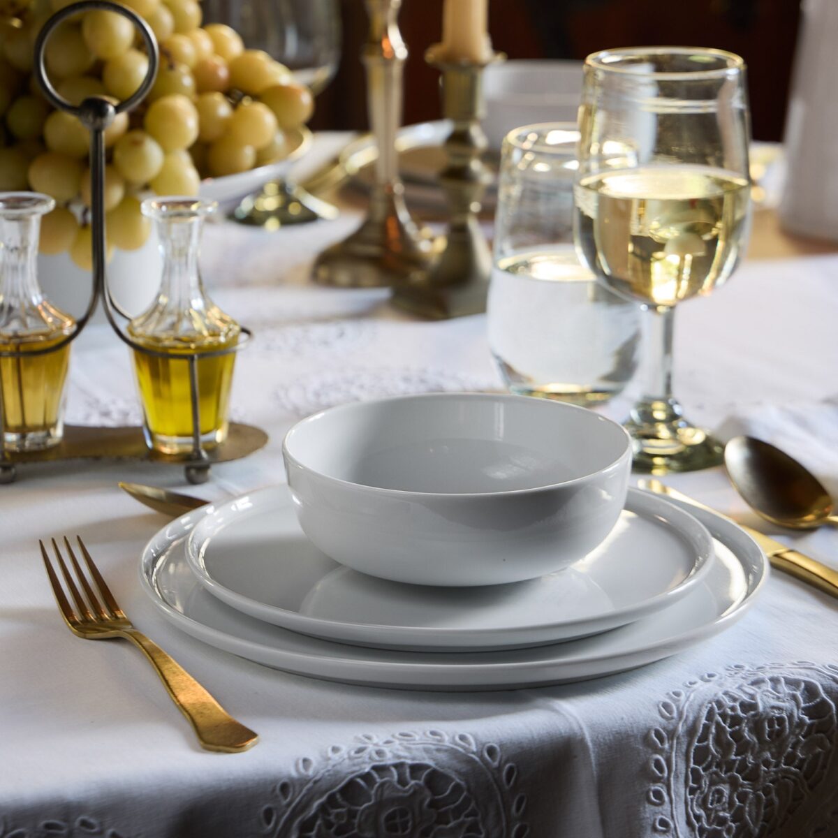 RESONANCE μπολ δημητριακών 15cm πορσελάνη λευκό - Image 2