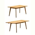 ARDAN επεκτεινόμενο τραπέζι από teak (160 -210 cm)