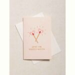PERFECT MATCH Ευχητήρια Κάρτα με Φάκελο – "We're the Perfect Match" - Image 2