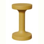 Forms Sunshine Μεταλλικό Βοηθητικό Τραπέζι / Σκαμπό 51cm - Κίτρινο Σαφράν