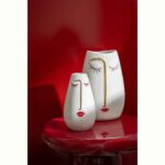 Face πολύχρωμο βάζο stoneware L 12*12*20.5 - Image 2