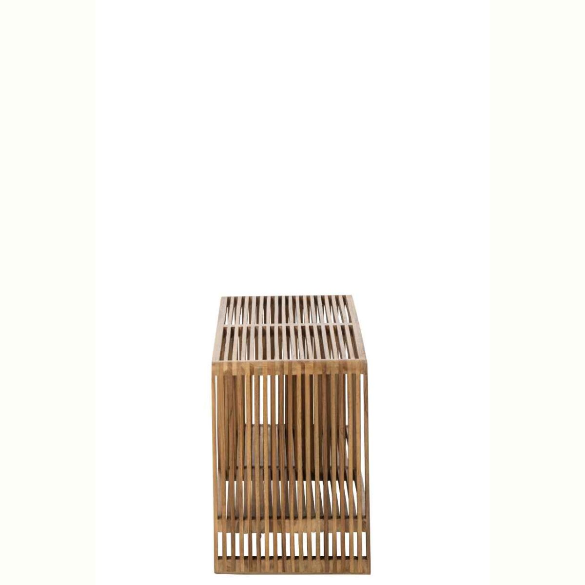 Bench πάγκος απο ανακυκλωμένο ξύλο Μ80*Π35*Υ45 - Image 3