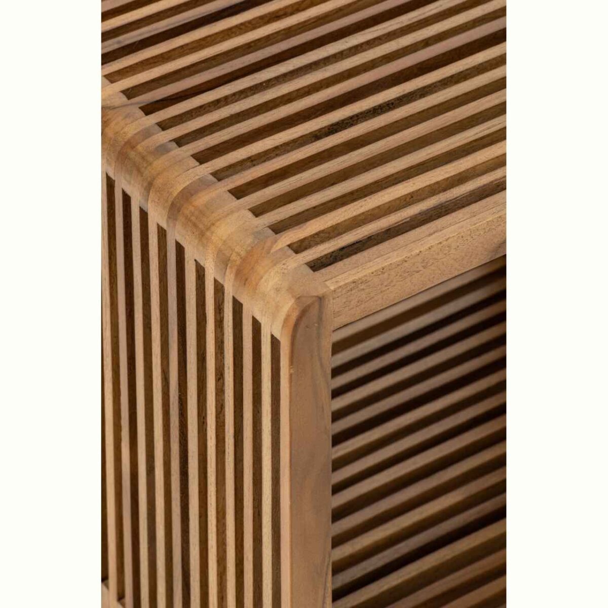 Bench πάγκος απο ανακυκλωμένο ξύλο Μ80*Π35*Υ45 - Image 4
