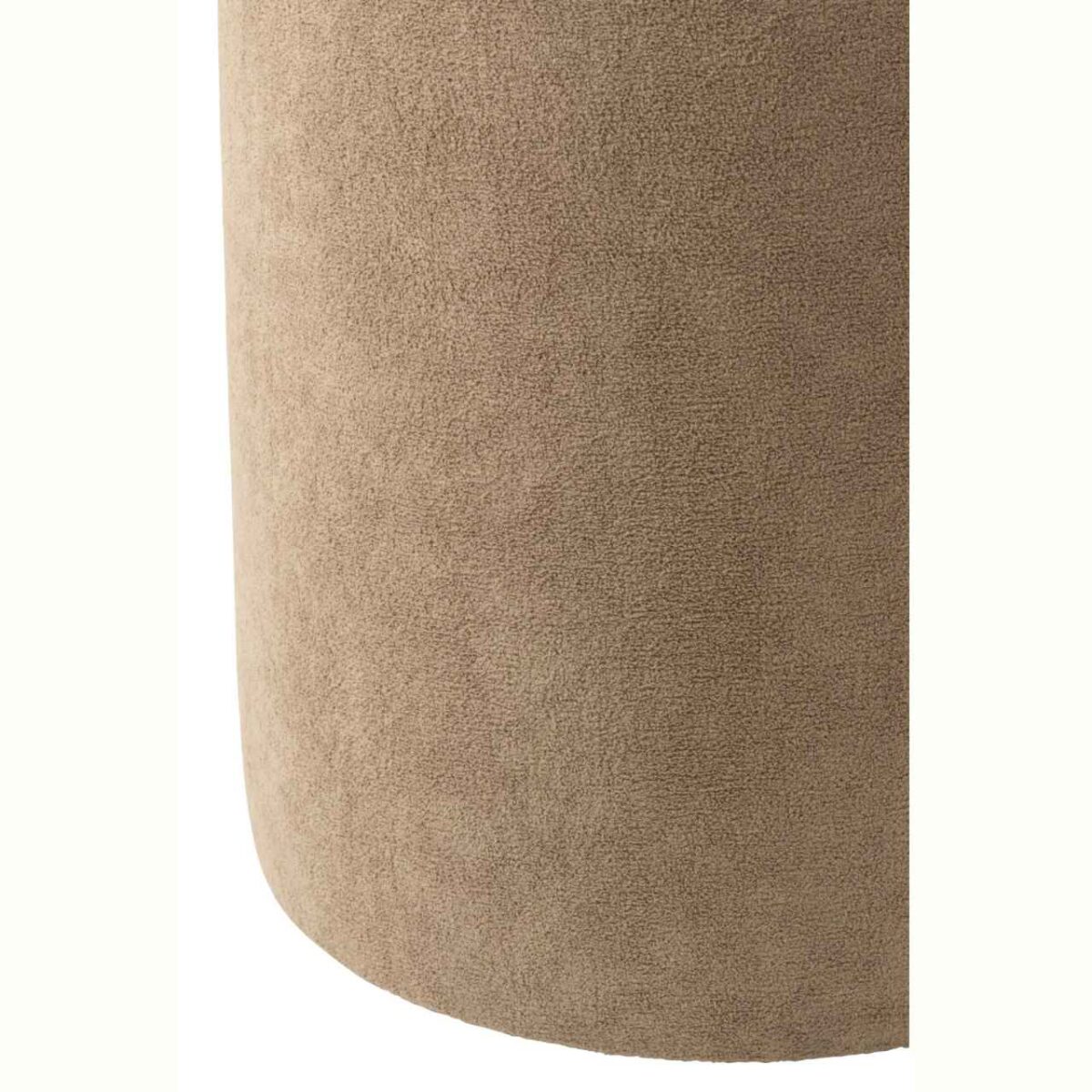 Pouffe υφασμάτινο πουφ ταμπά 36*36*41 - Image 2