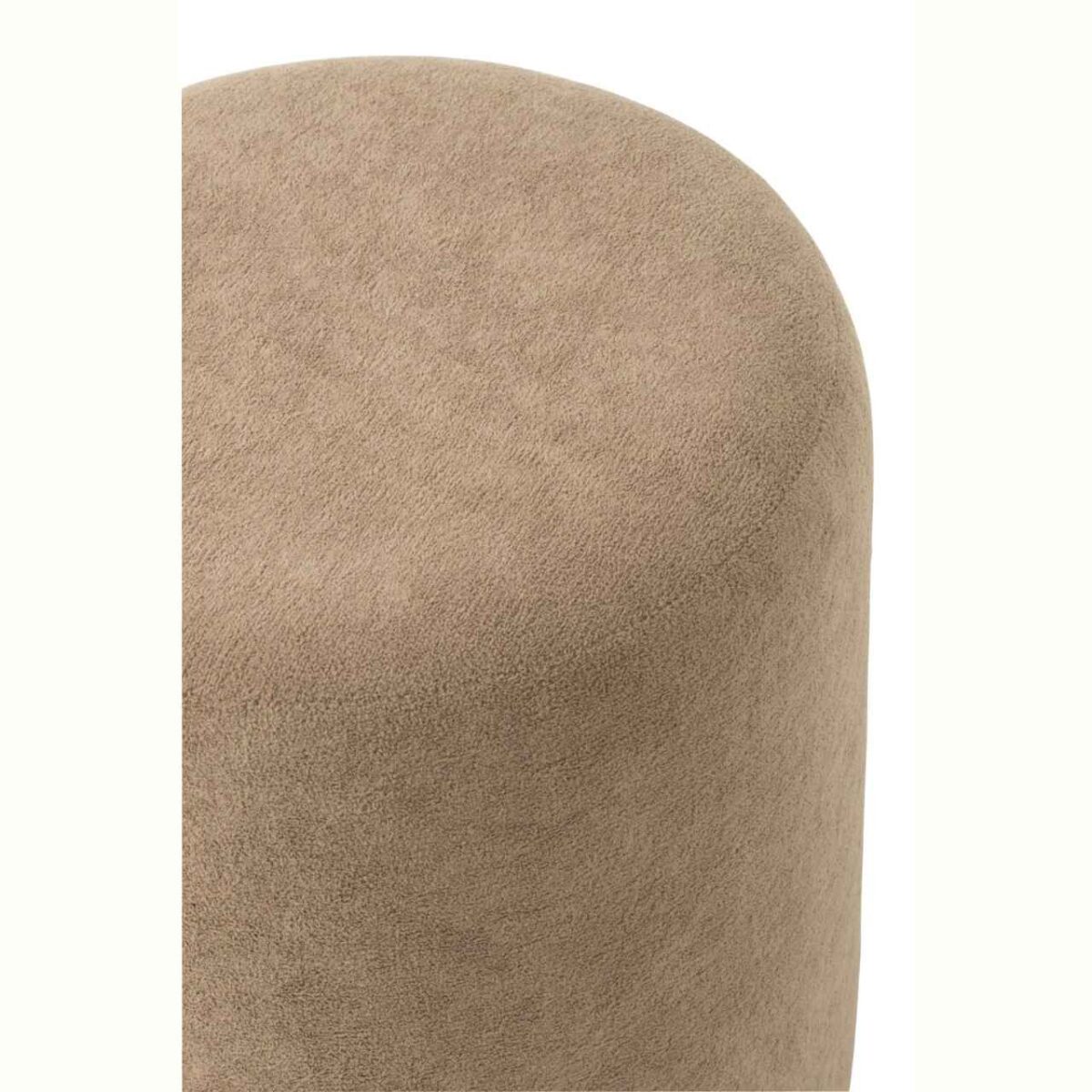 Pouffe υφασμάτινο πουφ ταμπά 36*36*41 - Image 3